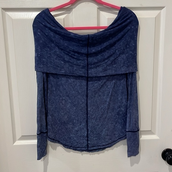 We the Free hibiscus off the shoulder top, small - Picture 8 of 10